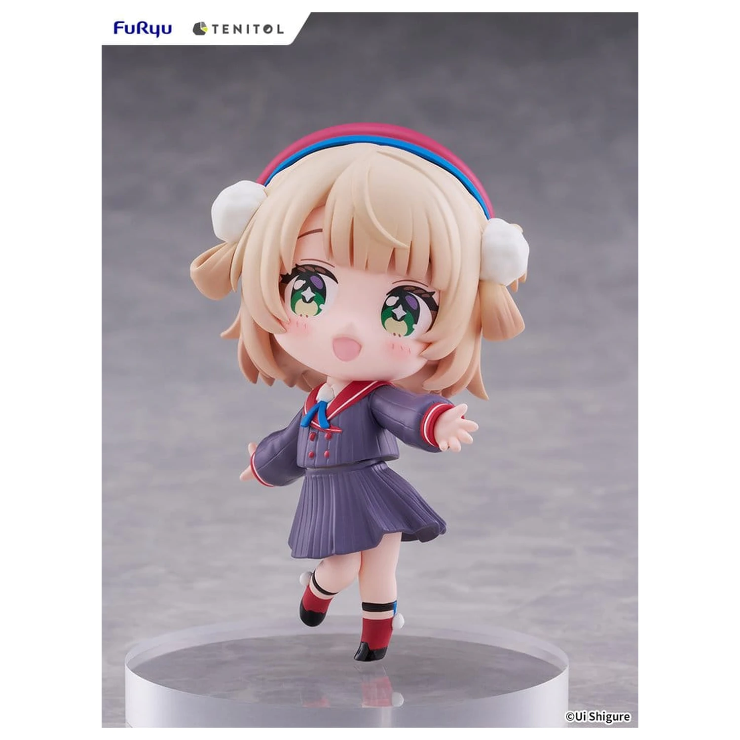 VTuber Tenitol PVC figurka Shigure Ui [mini] 10 cm fotografii produktu
