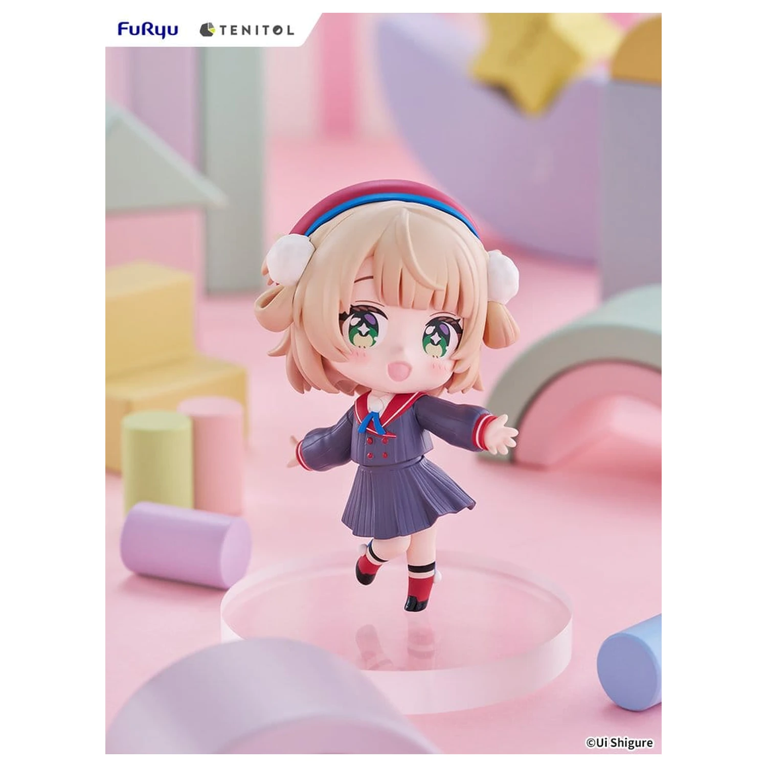 VTuber Tenitol PVC figurka Shigure Ui [mini] 10 cm fotografii produktu