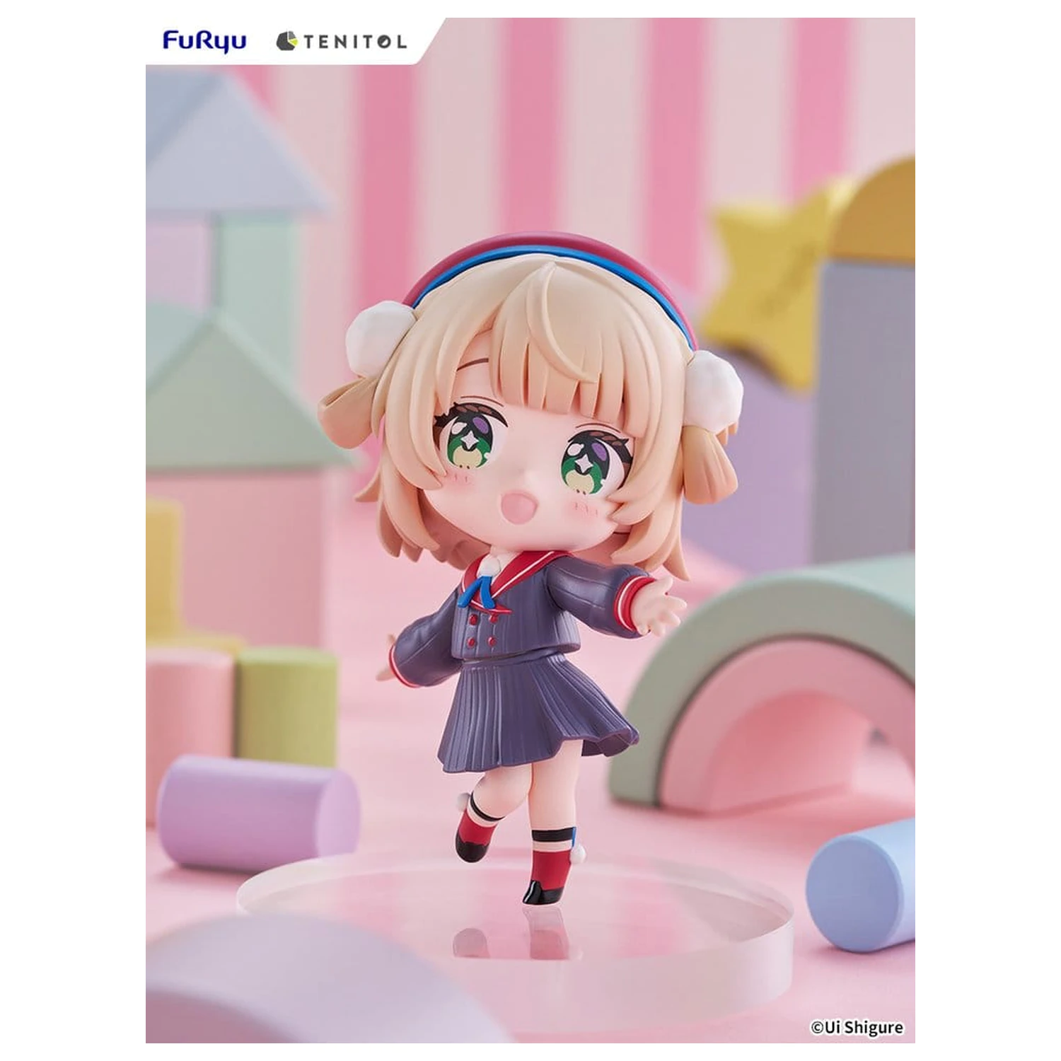 VTuber Tenitol PVC figurka Shigure Ui [mini] 10 cm fotografii produktu