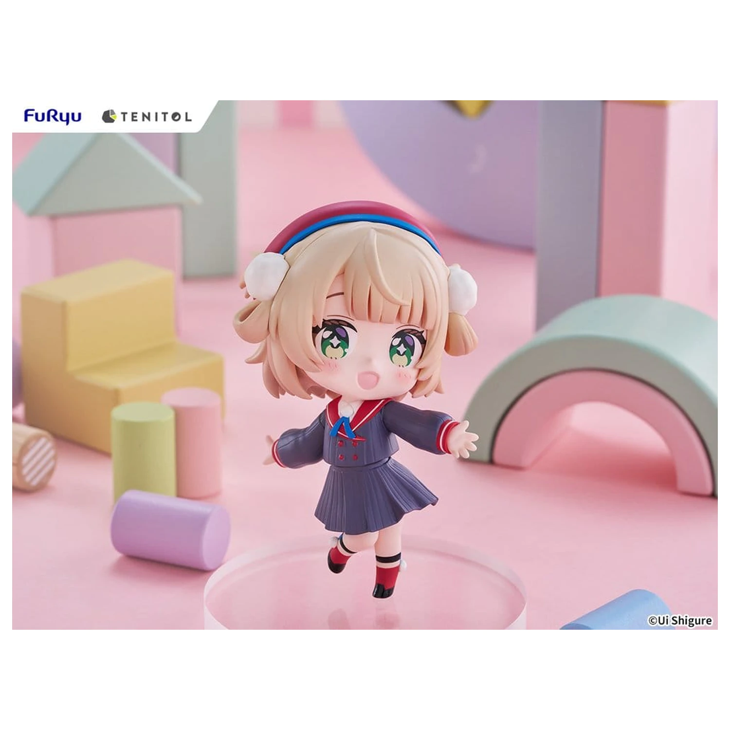 VTuber Tenitol PVC figurka Shigure Ui [mini] 10 cm fotografii produktu