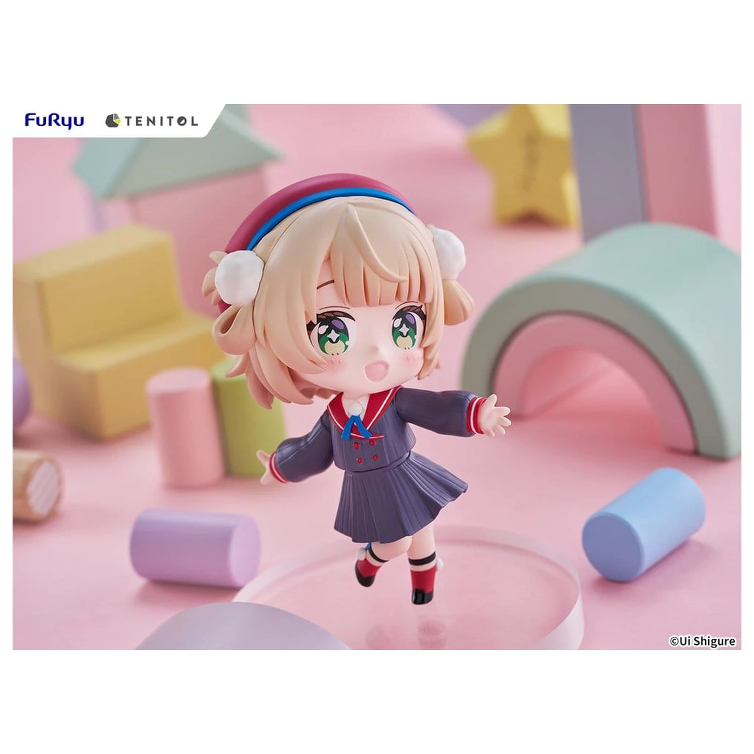 VTuber Tenitol PVC figurka Shigure Ui [mini] 10 cm fotografii produktu