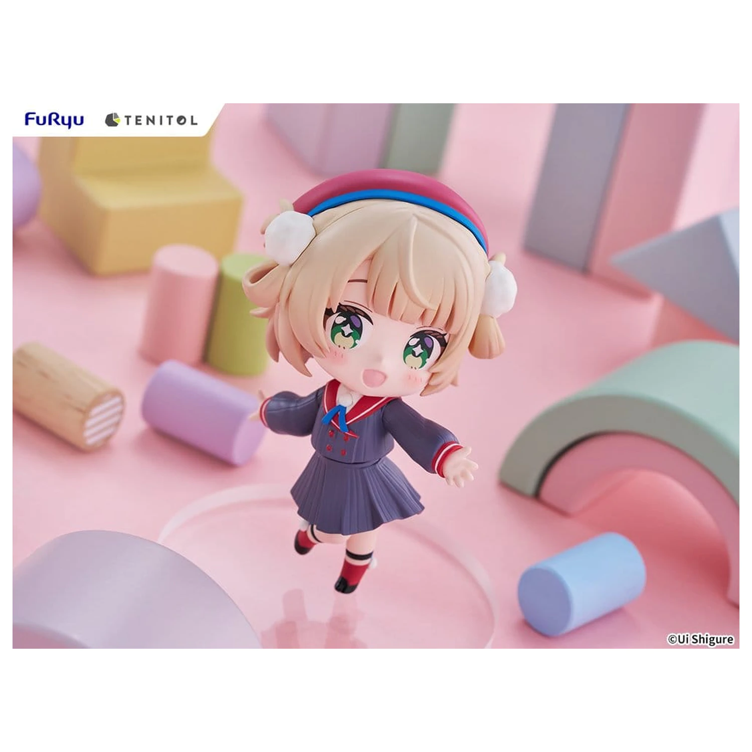 VTuber Tenitol PVC figurka Shigure Ui [mini] 10 cm fotografii produktu