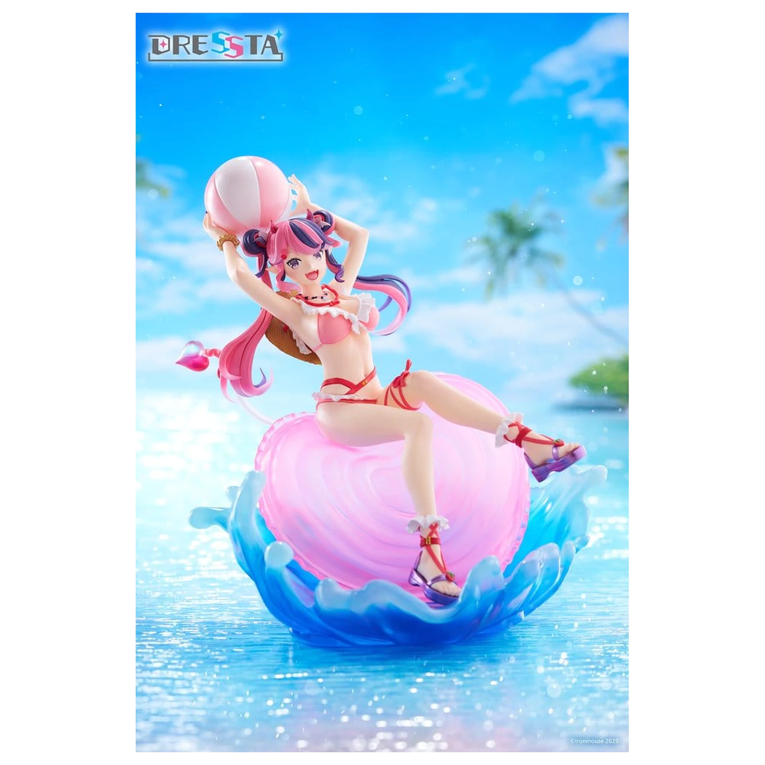 VTuber Dressta PVC Socha Ironmouse 20 cm fotografii produktu