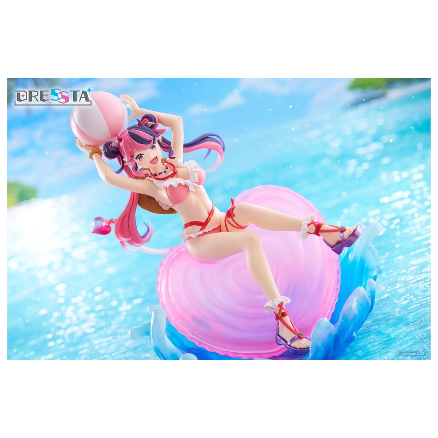 VTuber Dressta PVC Socha Ironmouse 20 cm fotografii produktu