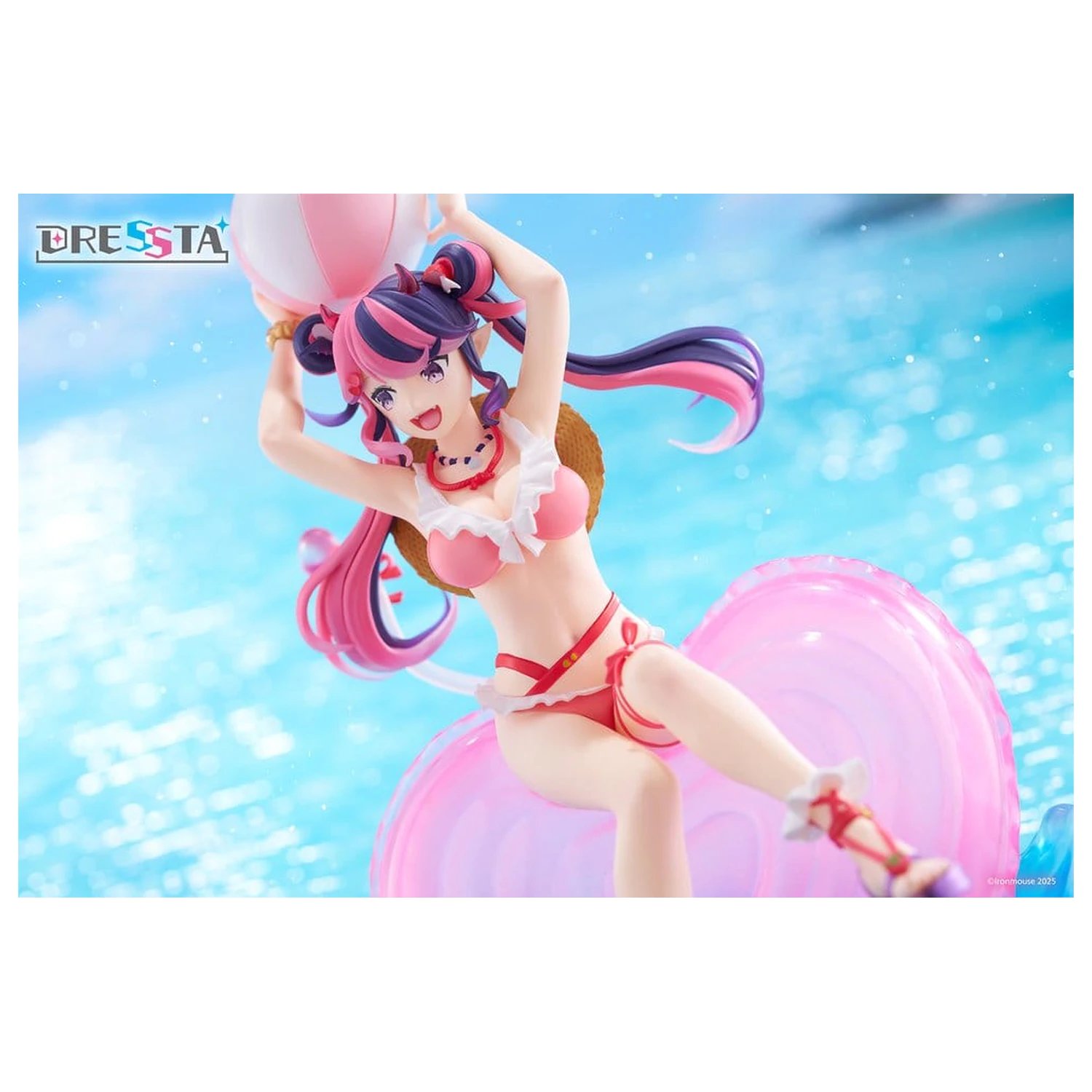 VTuber Dressta PVC Socha Ironmouse 20 cm fotografii produktu