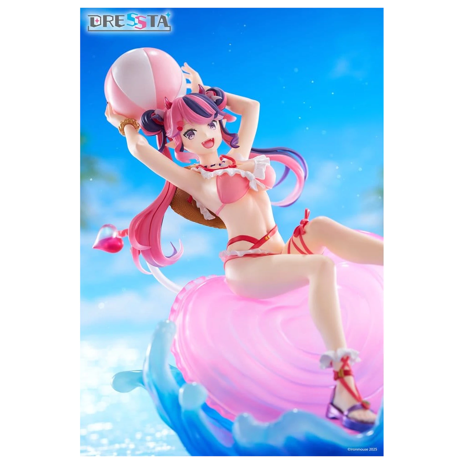 VTuber Dressta PVC Socha Ironmouse 20 cm fotografii produktu