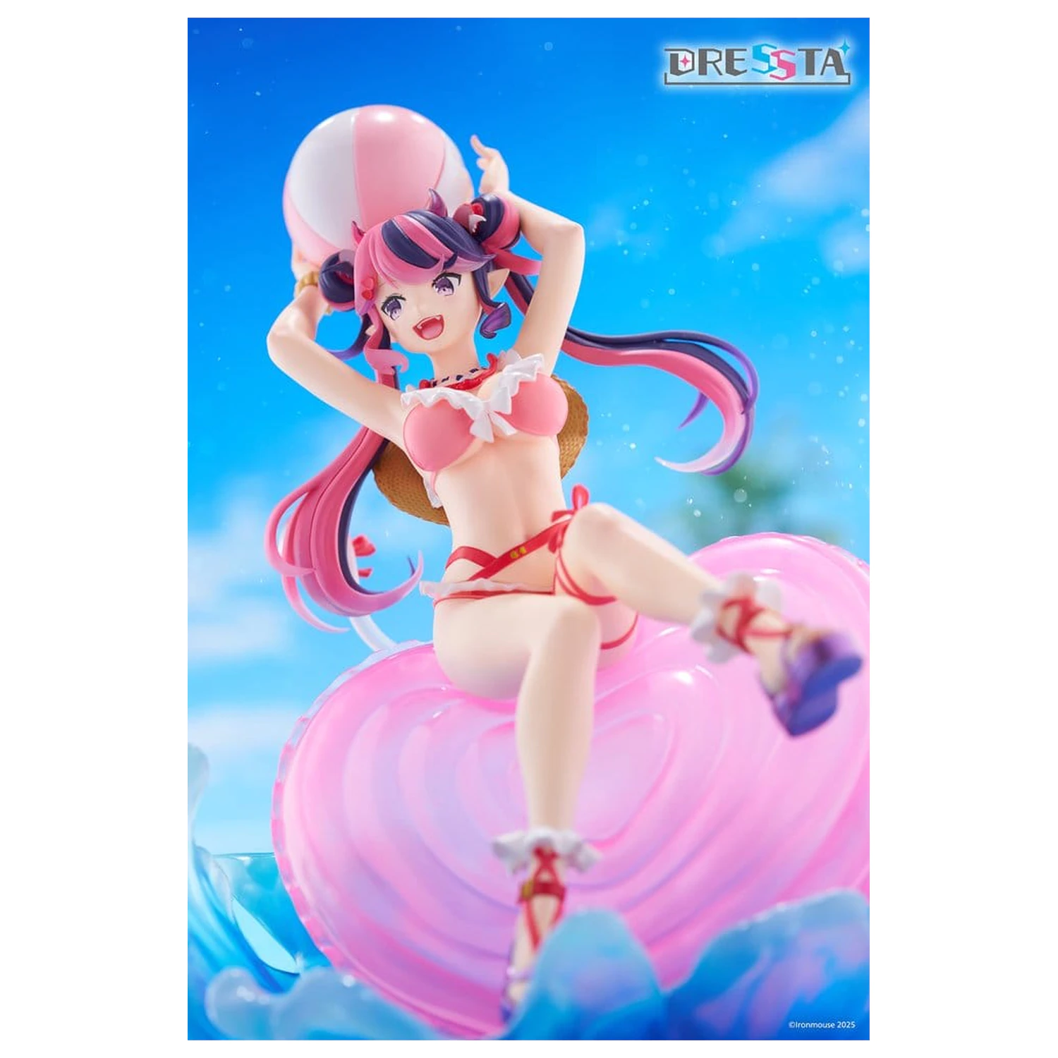 VTuber Dressta PVC Socha Ironmouse 20 cm fotografii produktu