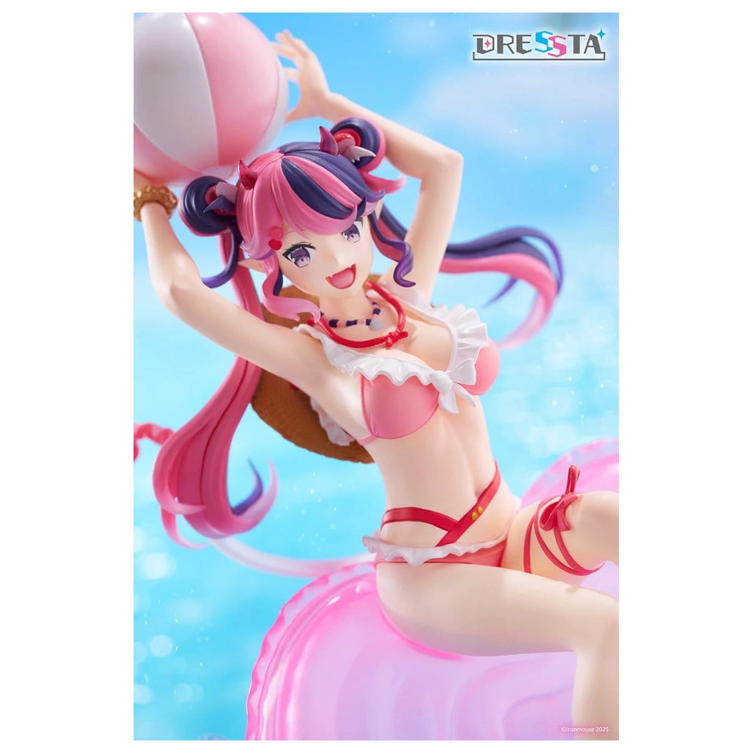 VTuber Dressta PVC Socha Ironmouse 20 cm fotografii produktu