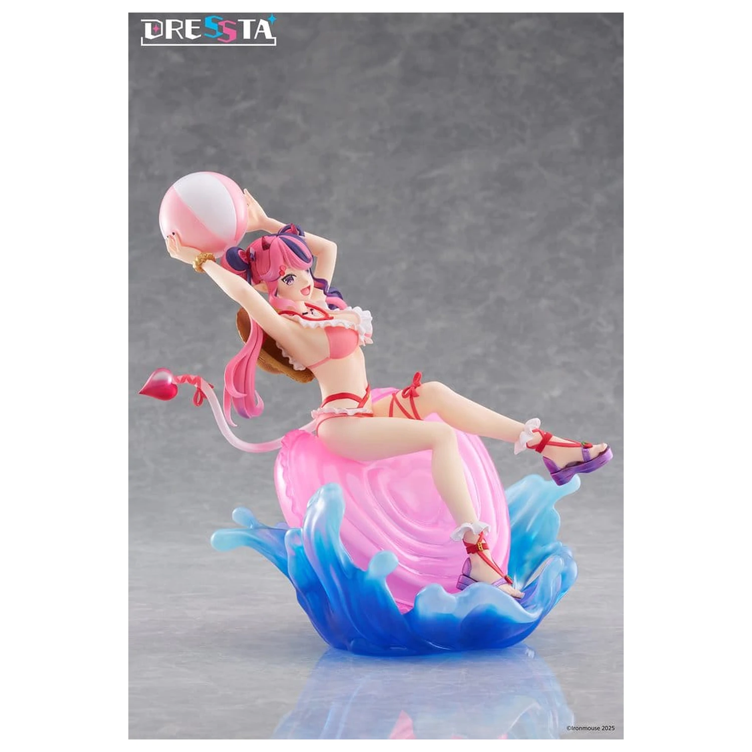 VTuber Dressta PVC Socha Ironmouse 20 cm fotografii produktu