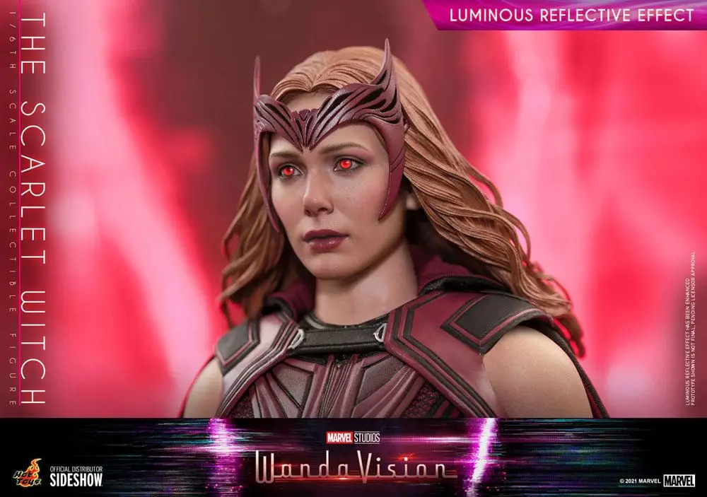 Akční figurka WandaVision 1/6 The Scarlet Witch 28 cm fotografii produktu