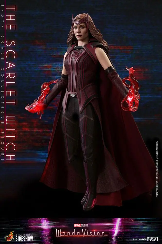 Akční figurka WandaVision 1/6 The Scarlet Witch 28 cm fotografii produktu