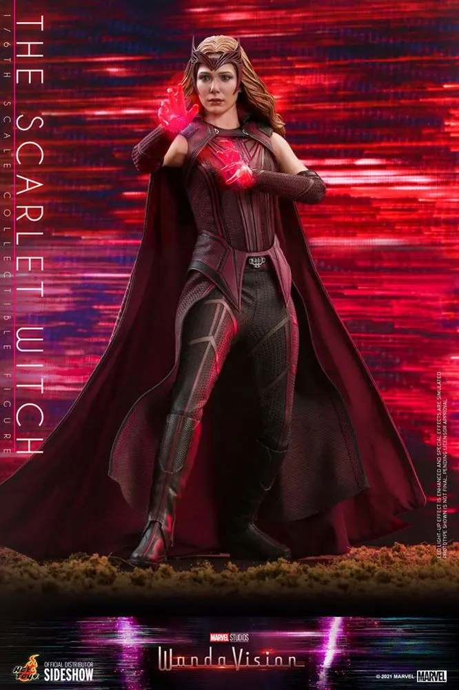 Akční figurka WandaVision 1/6 The Scarlet Witch 28 cm fotografii produktu