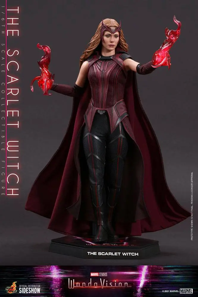 Akční figurka WandaVision 1/6 The Scarlet Witch 28 cm fotografii produktu