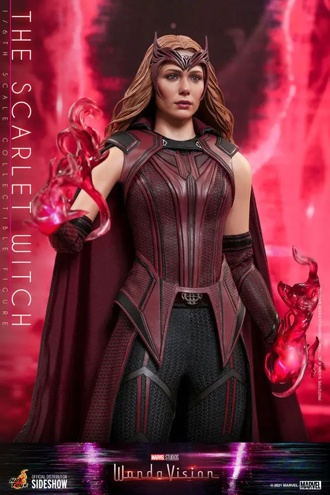 Akční figurka WandaVision 1/6 The Scarlet Witch 28 cm fotografii produktu