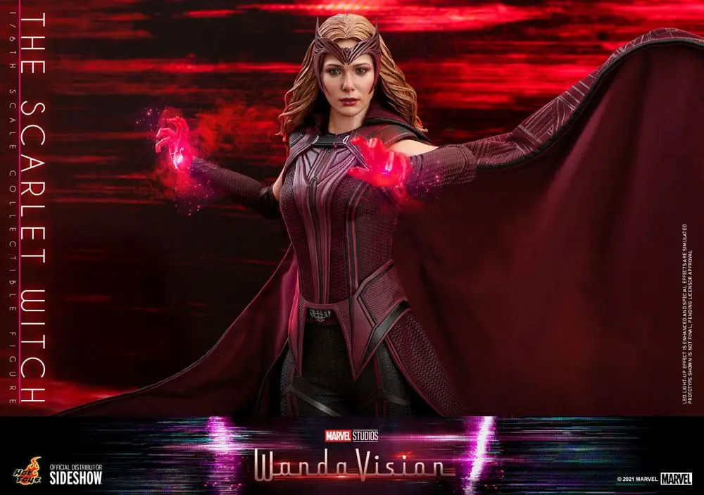 Akční figurka WandaVision 1/6 The Scarlet Witch 28 cm fotografii produktu