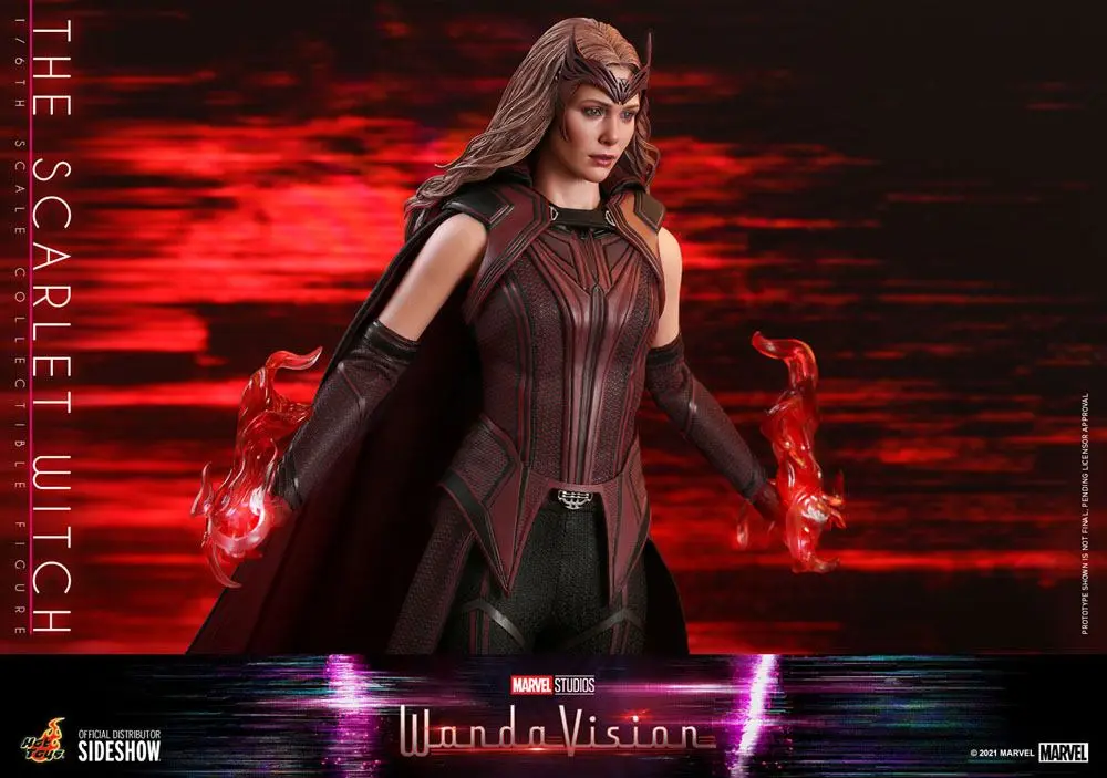 Akční figurka WandaVision 1/6 The Scarlet Witch 28 cm fotografii produktu