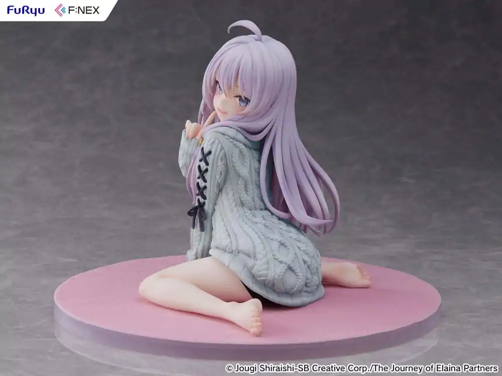 Wandering Witch: The Journey of Elaina 1/7 PVC socha Elaina knit ver. 30 cm fotografii produktu
