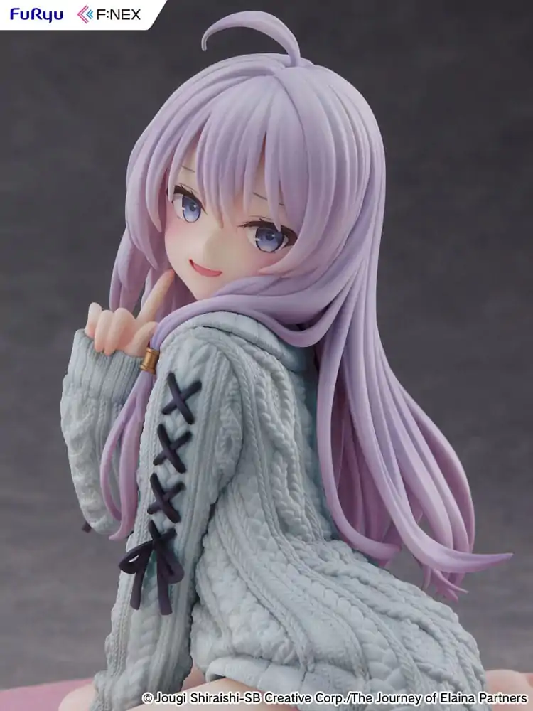 Wandering Witch: The Journey of Elaina 1/7 PVC socha Elaina knit ver. 30 cm fotografii produktu