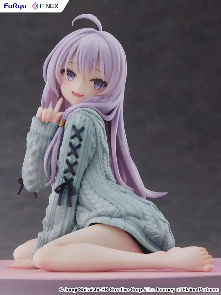 Wandering Witch: The Journey of Elaina 1/7 PVC socha Elaina knit ver. 30 cm fotografii produktu