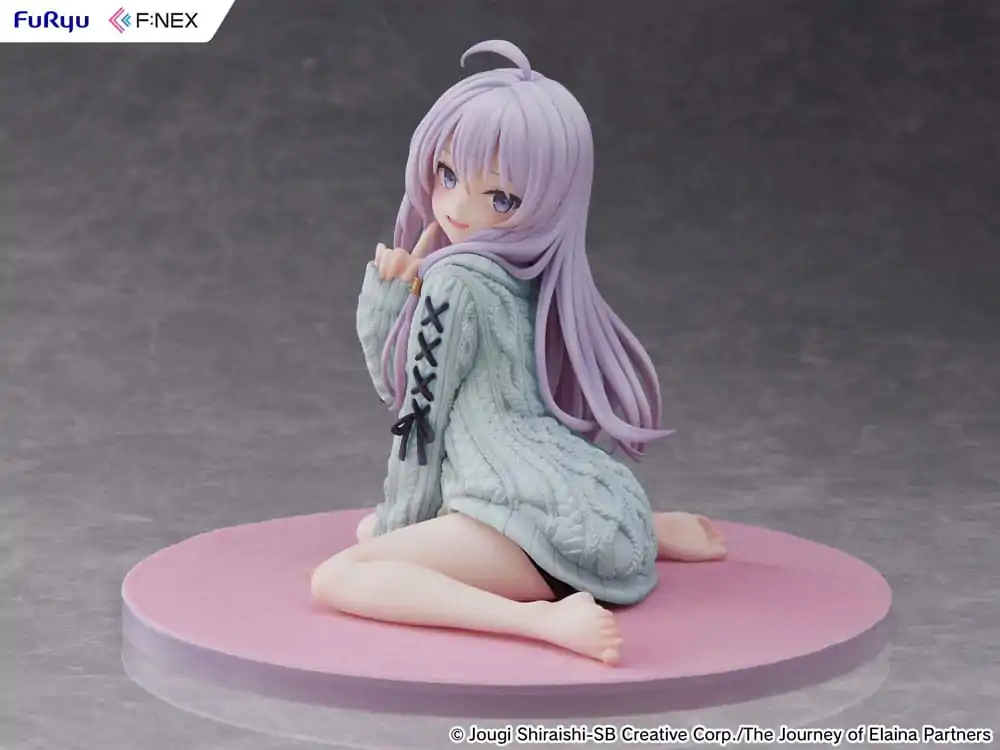 Wandering Witch: The Journey of Elaina 1/7 PVC socha Elaina knit ver. 30 cm fotografii produktu