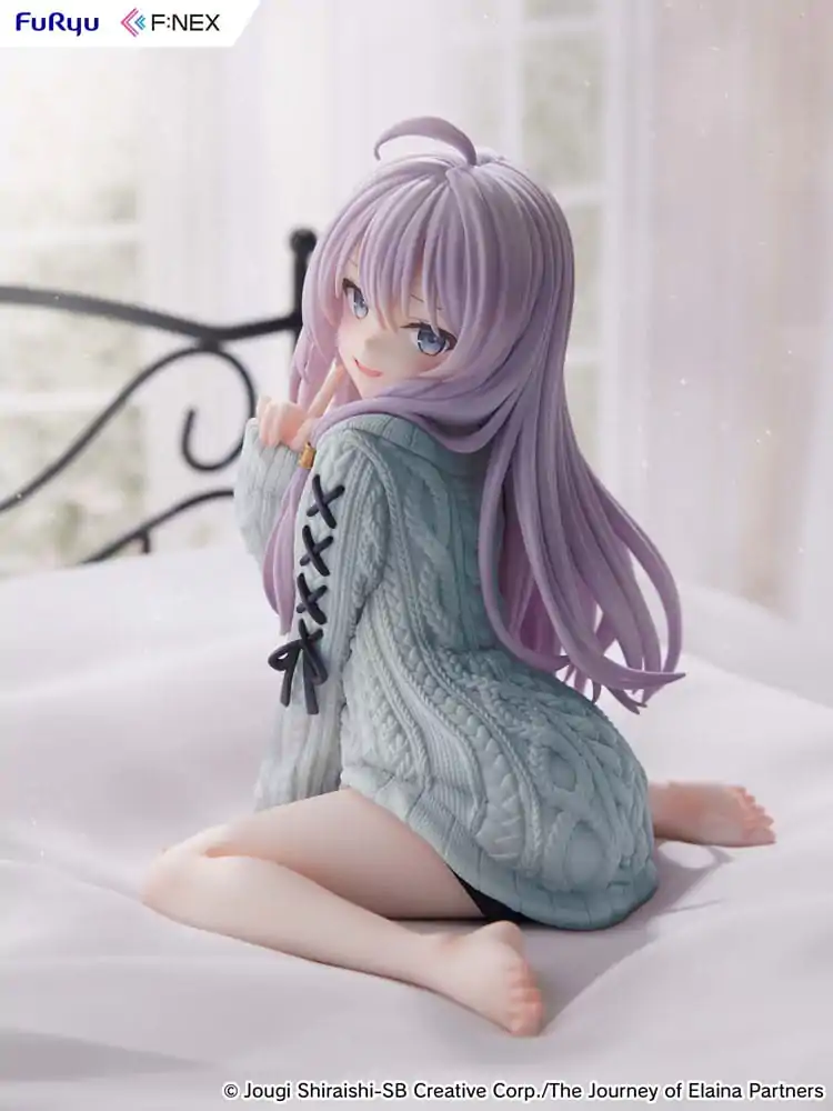 Wandering Witch: The Journey of Elaina 1/7 PVC socha Elaina knit ver. 30 cm fotografii produktu