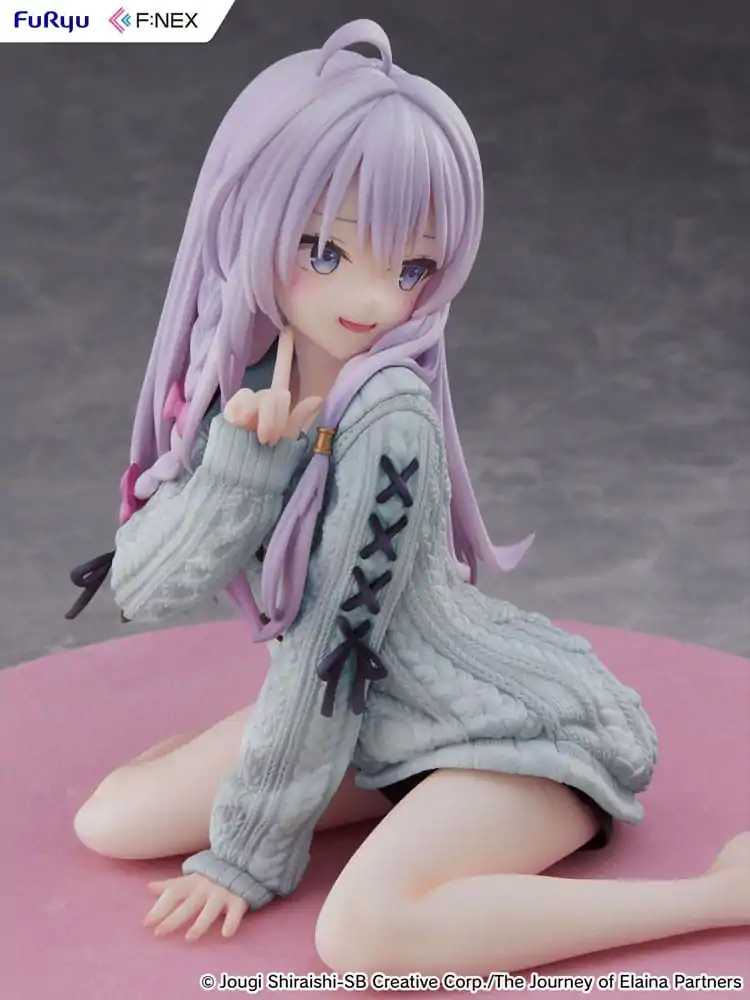 Wandering Witch: The Journey of Elaina 1/7 PVC socha Elaina knit ver. 30 cm fotografii produktu