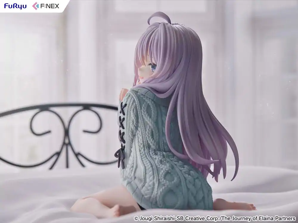 Wandering Witch: The Journey of Elaina 1/7 PVC socha Elaina knit ver. 30 cm fotografii produktu