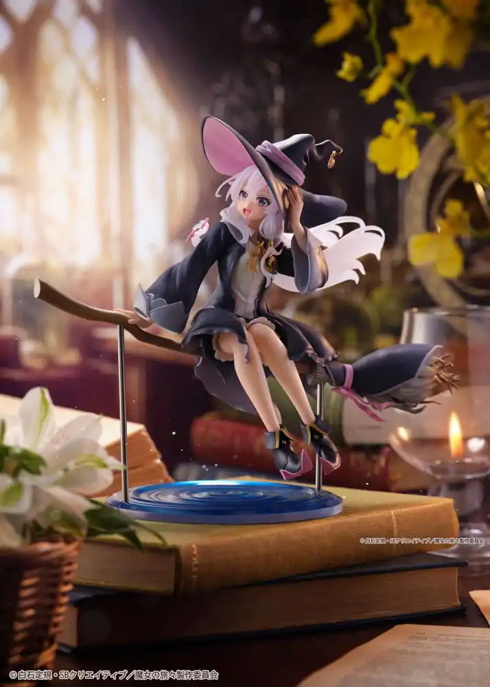 Wandering Witch: The Journey of Elaina AMP+ PVC Socha Elaina Witch Dress Ver. Reissue 20 cm fotografii produktu