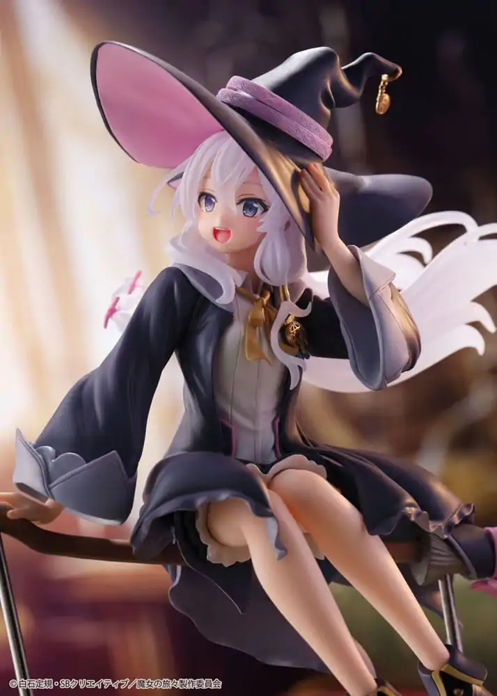 Wandering Witch: The Journey of Elaina AMP+ PVC Socha Elaina Witch Dress Ver. Reissue 20 cm fotografii produktu