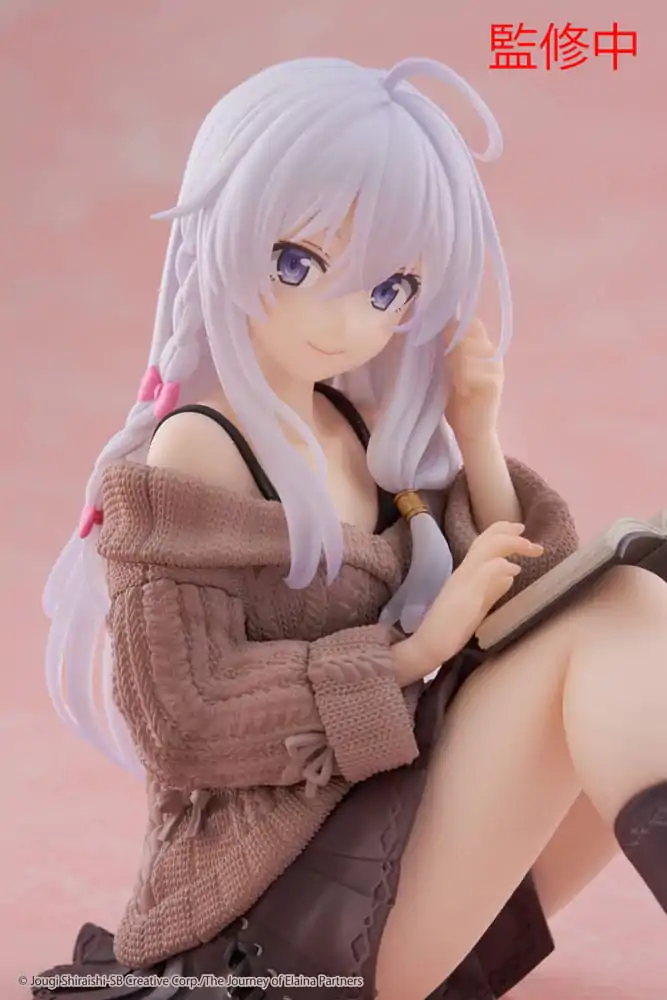 Wandering Witch: The Journey of Elaina PVC Soška Desktop Cute Figure Elaina Casual Clothes Ver. 13 cm fotografii produktu