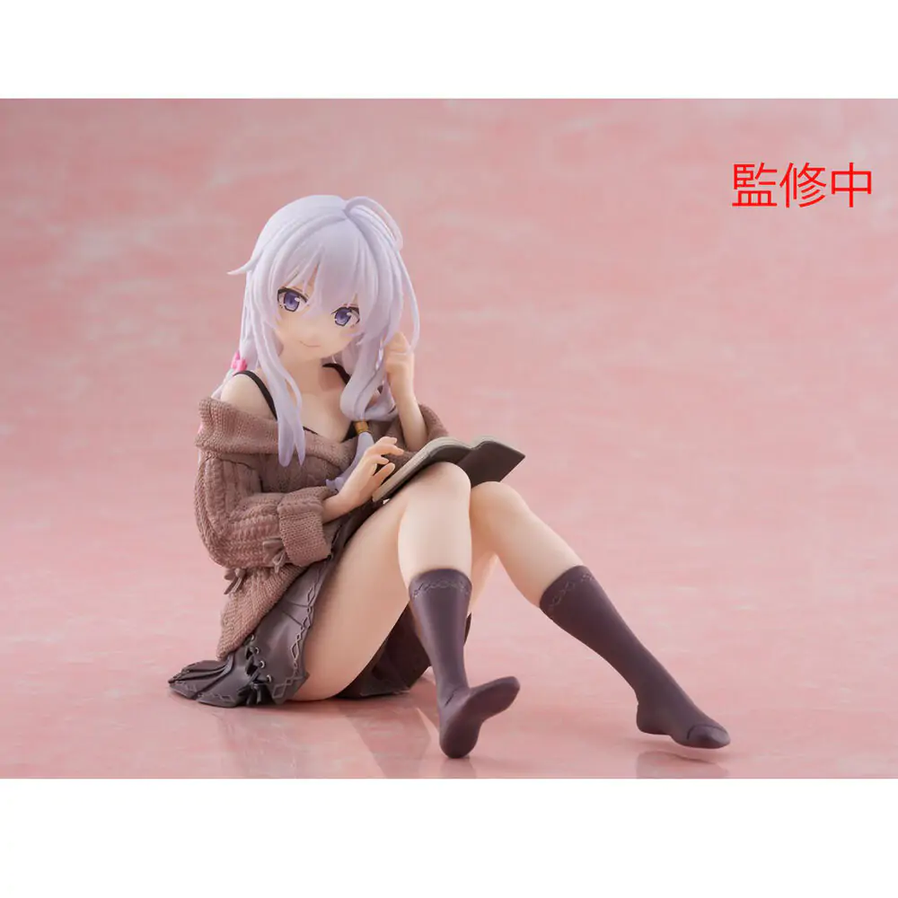 Wandering Witch: The Journey of Elaina PVC Soška Desktop Cute Figure Elaina Casual Clothes Ver. 13 cm fotografii produktu