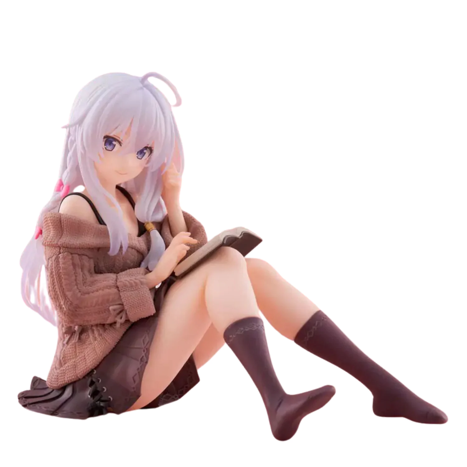 Wandering Witch: The Journey of Elaina PVC Soška Desktop Cute Figure Elaina Casual Clothes Ver. 13 cm fotografii produktu