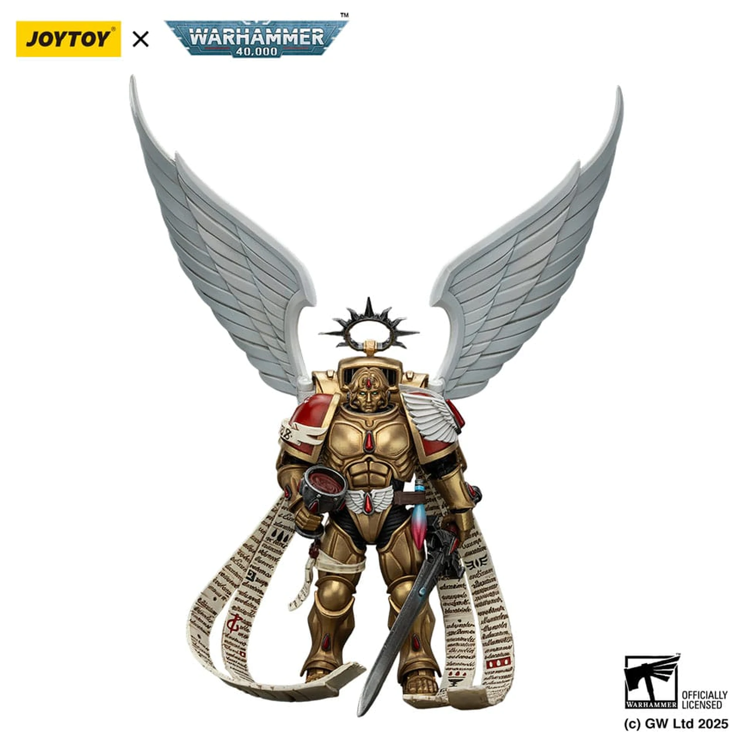 Warhammer 40,000 Akční figurka 1/18 Blood Angels The Sanguinor s Encarmine Broadsword 12 cm fotografii produktu