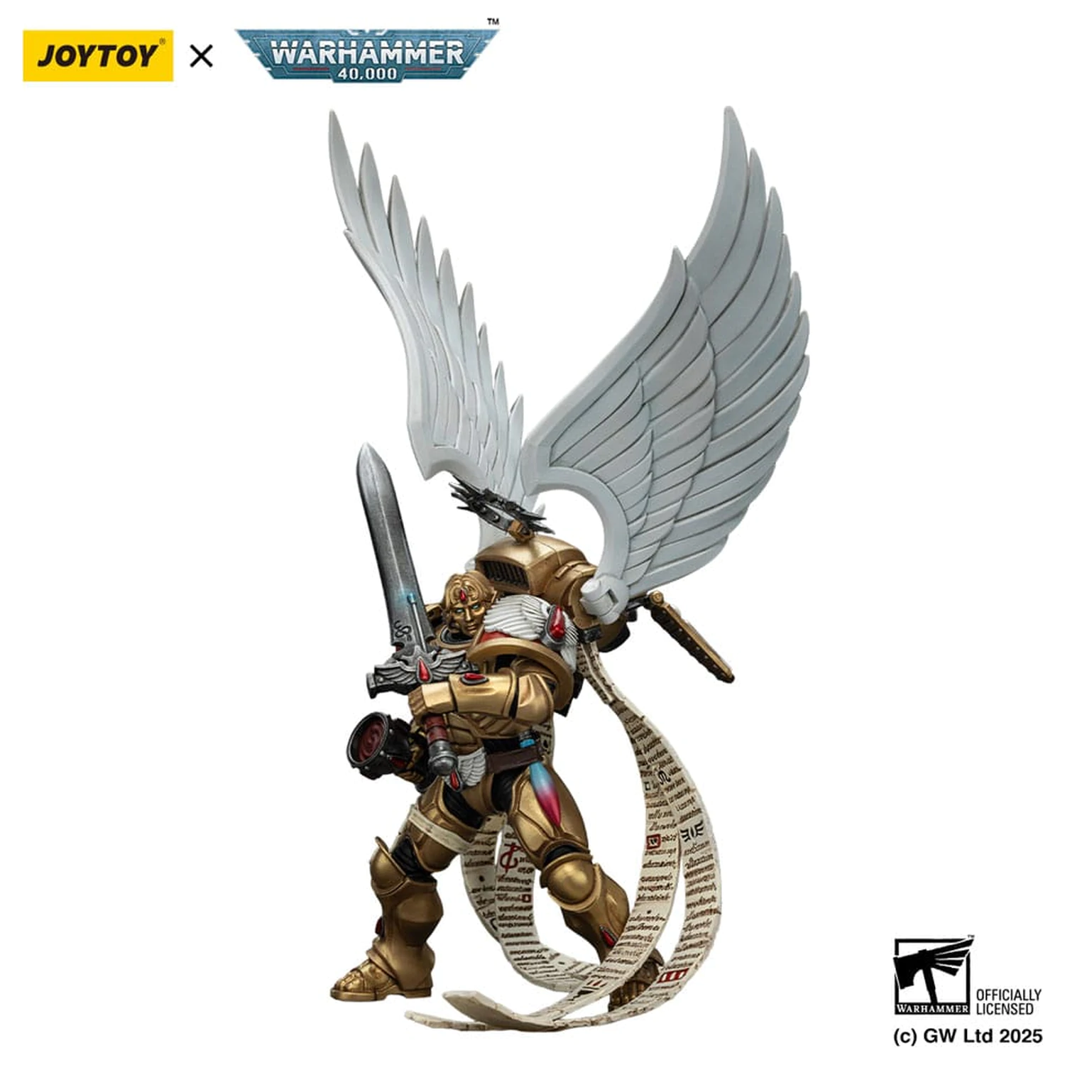Warhammer 40,000 Akční figurka 1/18 Blood Angels The Sanguinor s Encarmine Broadsword 12 cm fotografii produktu
