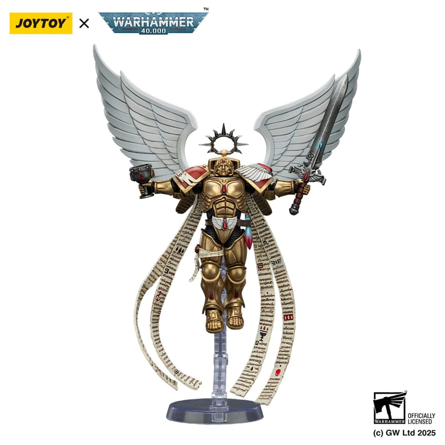 Warhammer 40,000 Akční figurka 1/18 Blood Angels The Sanguinor s Encarmine Broadsword 12 cm fotografii produktu