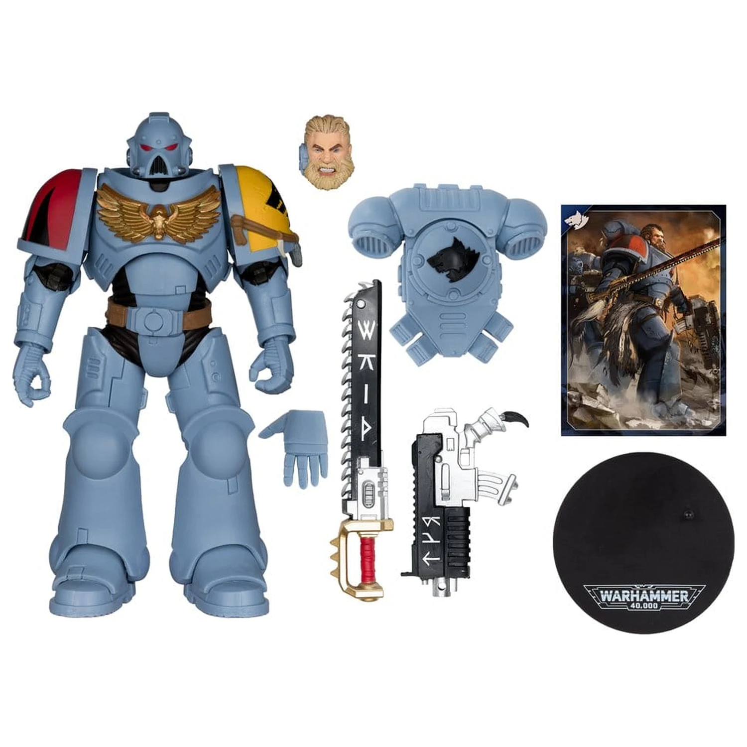 Warhammer 40,000 Akční figurka Grey Hunter (Space Wolves) 18 cm fotografii produktu