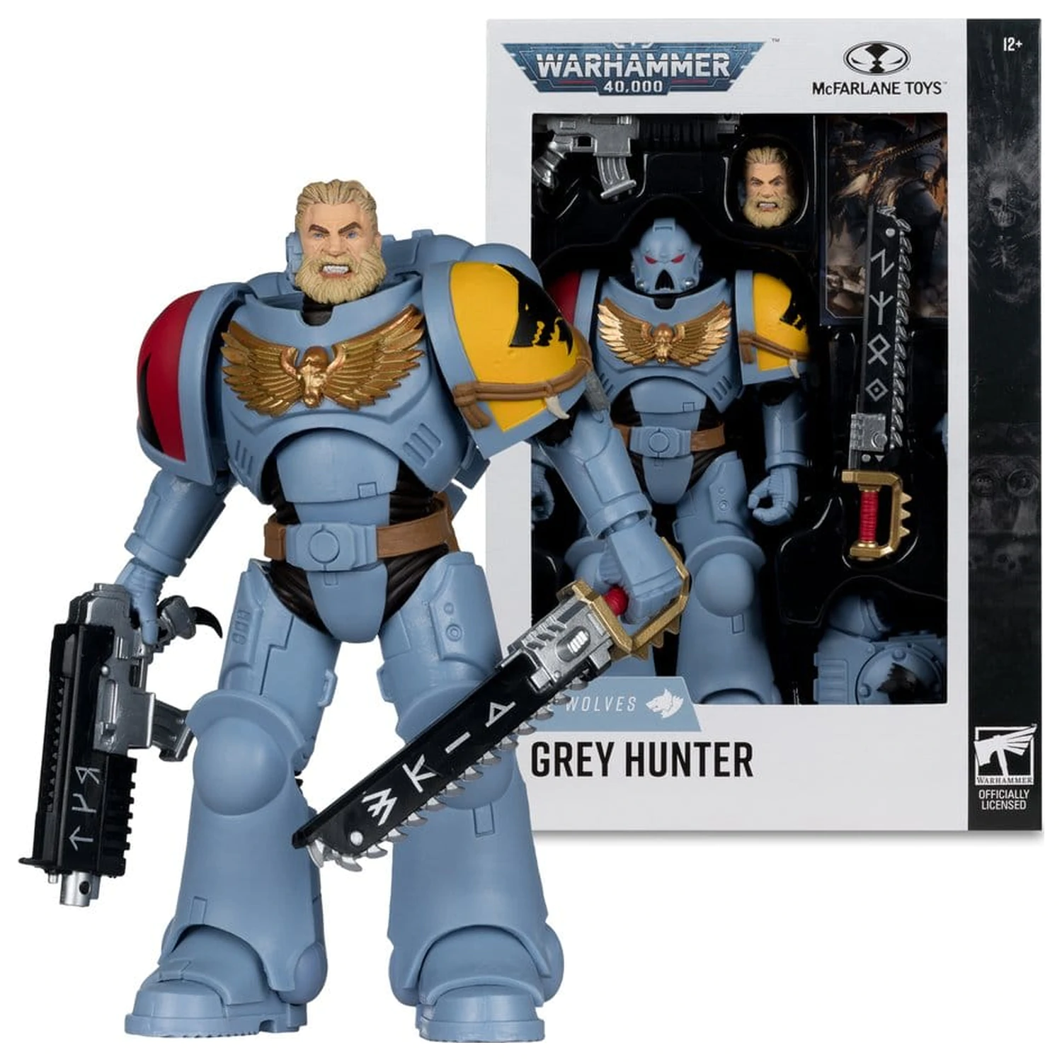 Warhammer 40,000 Akční figurka Grey Hunter (Space Wolves) 18 cm fotografii produktu