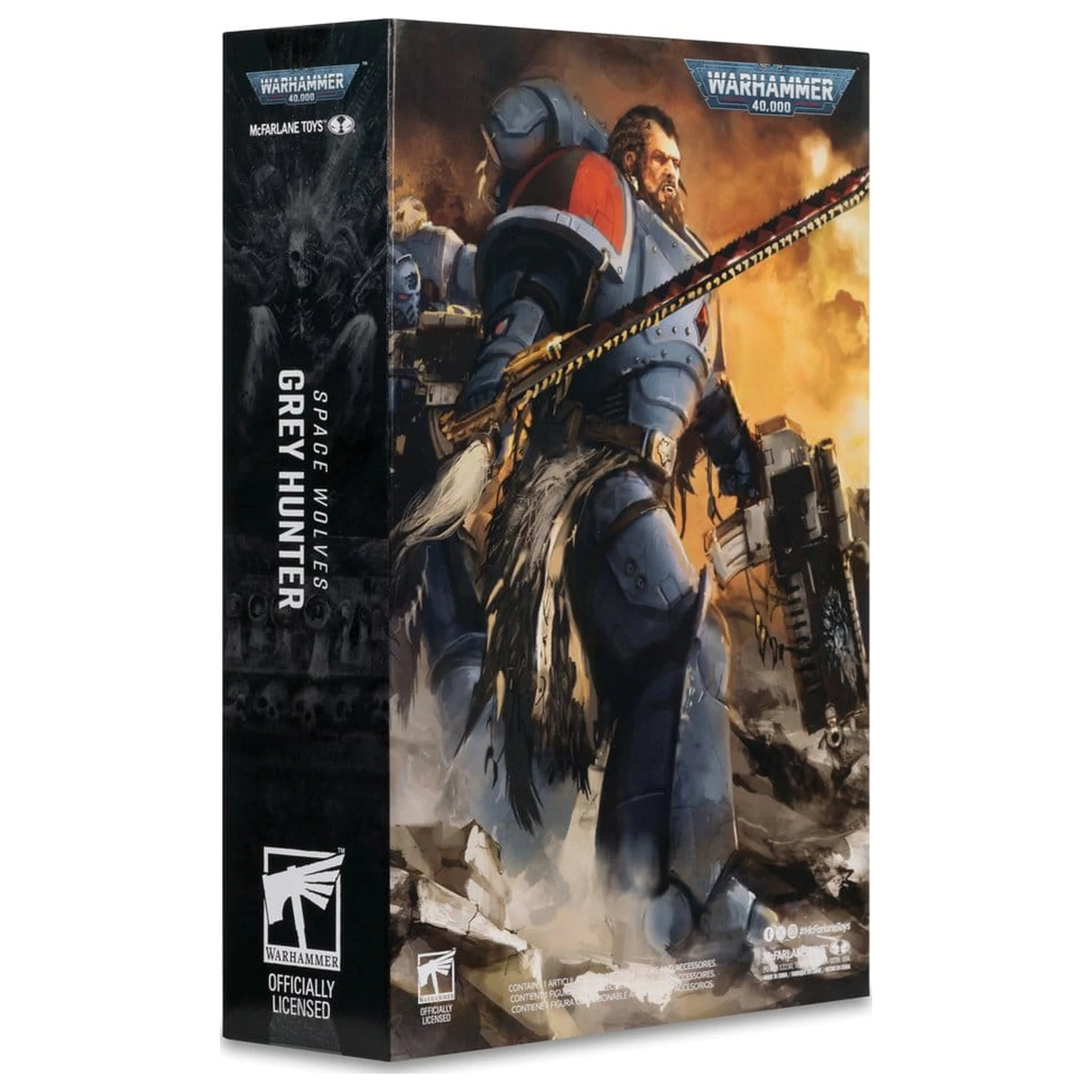 Warhammer 40,000 Akční figurka Grey Hunter (Space Wolves) 18 cm fotografii produktu