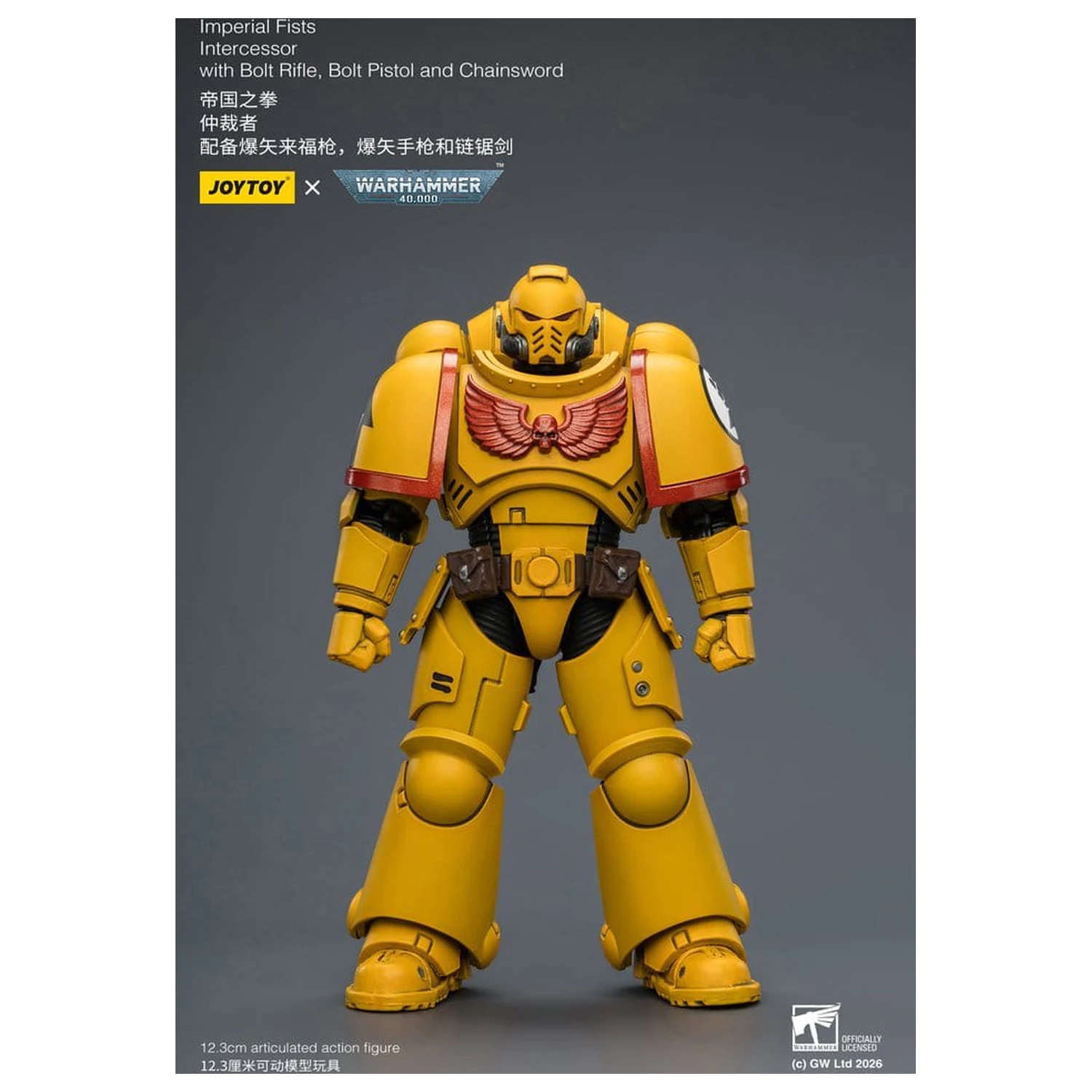 Warhammer 40,000 Akční figurka Imperial Fists Intercessor 12 cm fotografii produktu