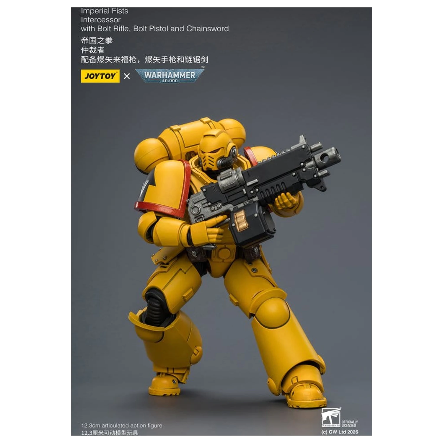 Warhammer 40,000 Akční figurka Imperial Fists Intercessor 12 cm fotografii produktu