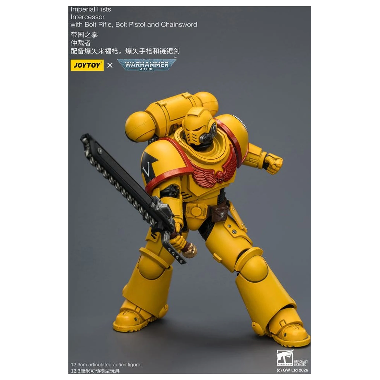 Warhammer 40,000 Akční figurka Imperial Fists Intercessor 12 cm fotografii produktu