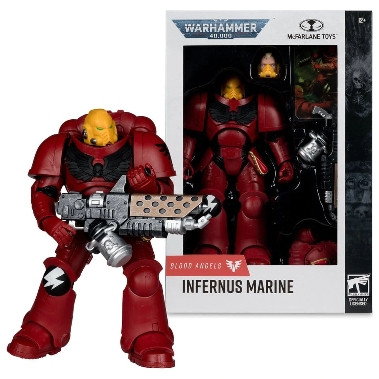 Warhammer 40,000 Akční figurka Infernus Marine (Blood Angels) 18 cm fotografii produktu