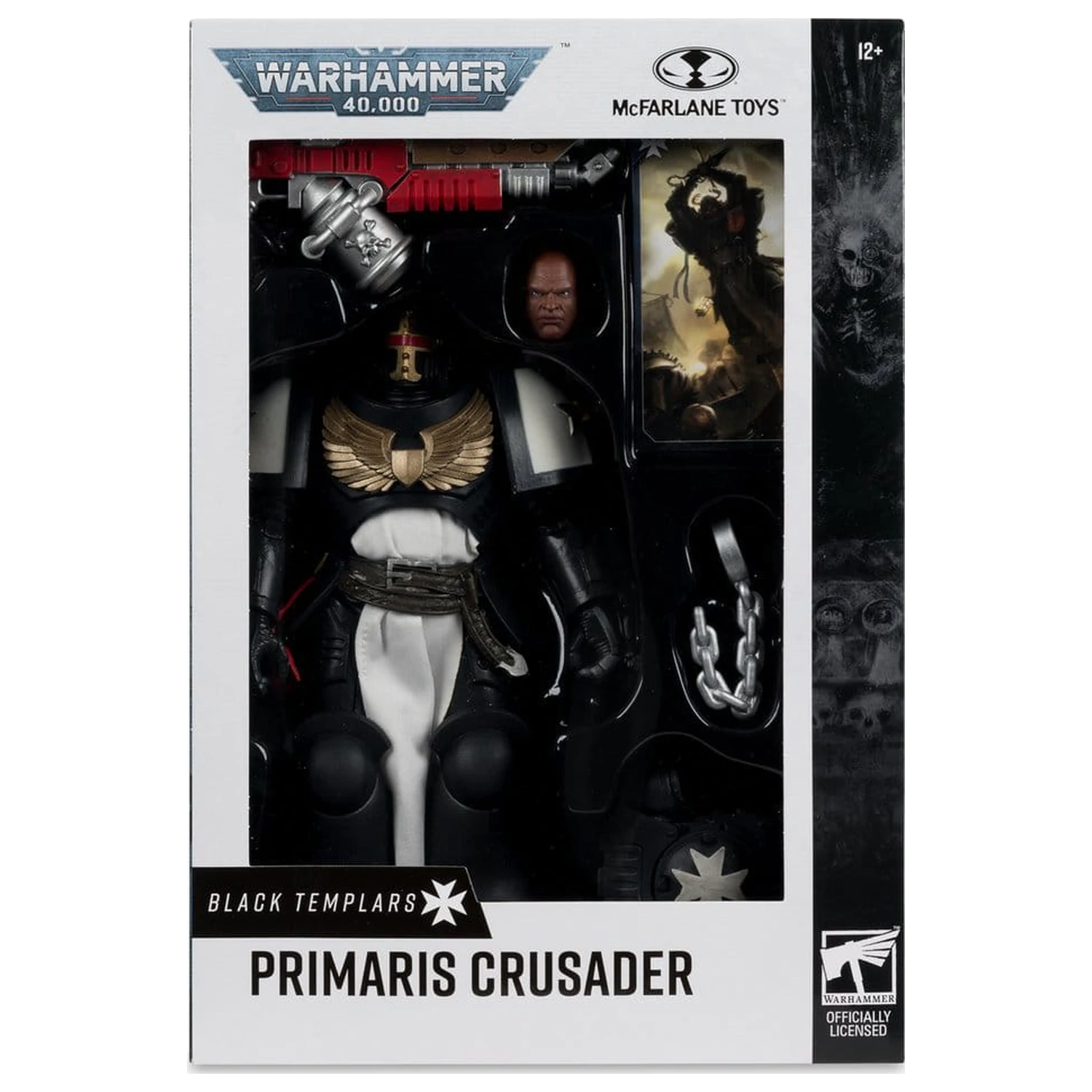Warhammer 40,000 Action Figure Primaris Crusader (Black Templars) 18 cm fotografii produktu