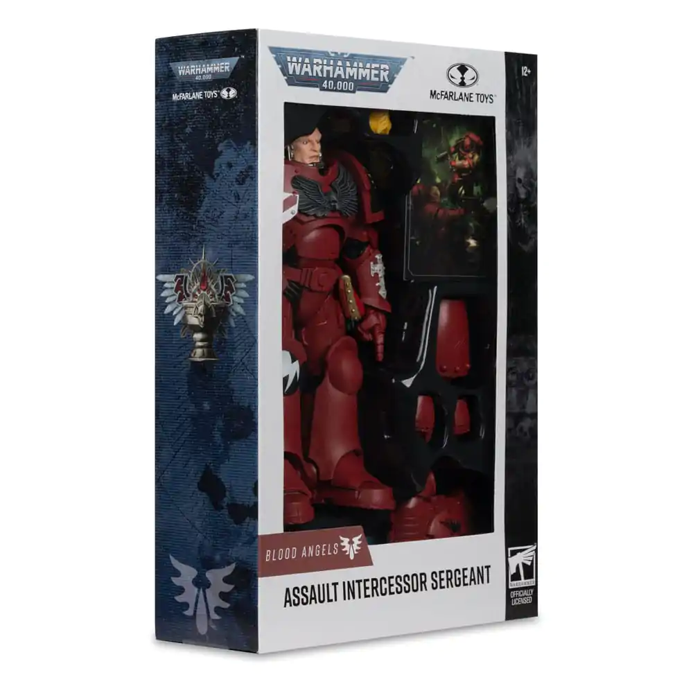 Warhammer 40,000 Akční figurka Assault Intercessor Sergeant (Blood Angel) 18 cm fotografii produktu