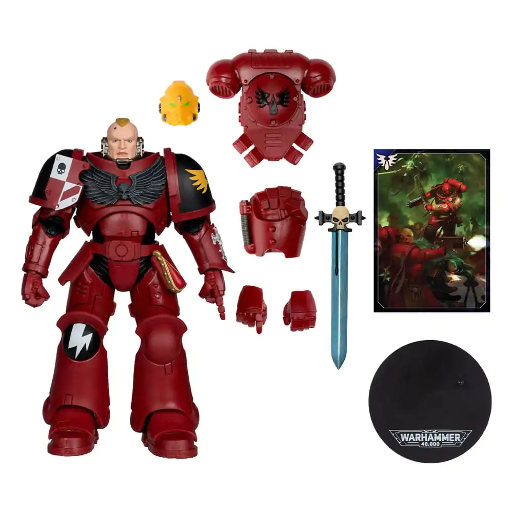 Warhammer 40,000 Akční figurka Assault Intercessor Sergeant (Blood Angel) 18 cm fotografii produktu