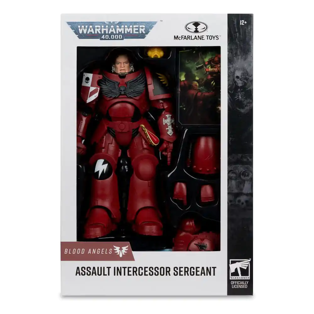 Warhammer 40,000 Akční figurka Assault Intercessor Sergeant (Blood Angel) 18 cm fotografii produktu