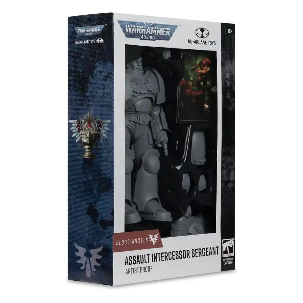 Warhammer 40,000 Akční figurka Assault Intercessor Sergeant (Blood Angel) (Artist Proof) 18 cm fotografii produktu