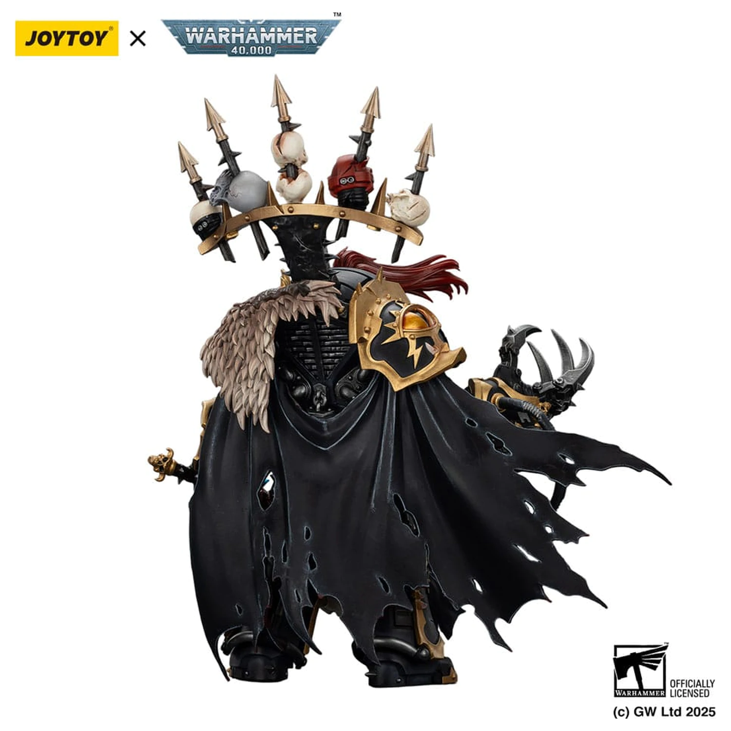 Warhammer 40,000 Akční figurka Black Legion Abaddon the Despoiler s Drach'nyen a The Talo 16 cm fotografii produktu