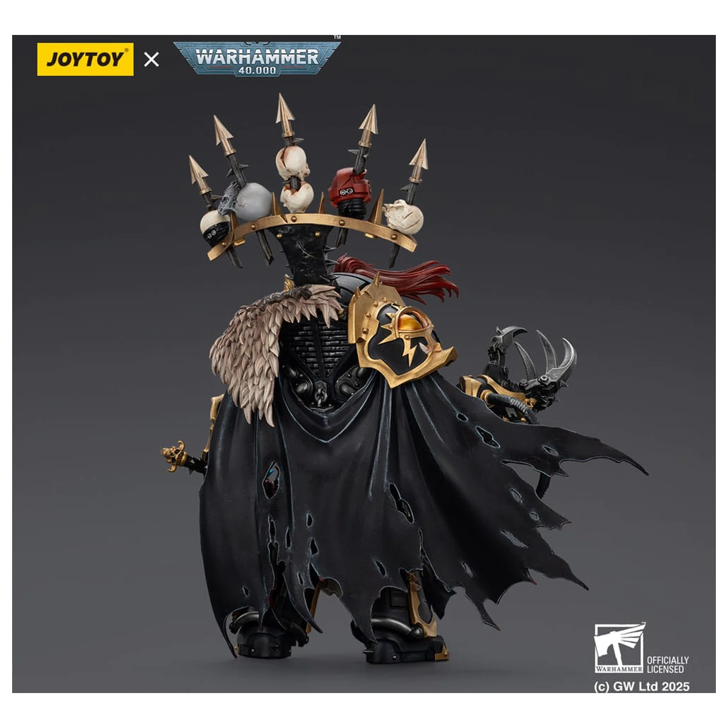 Warhammer 40,000 Akční figurka Black Legion Abaddon the Despoiler s Drach'nyen a The Talo 16 cm fotografii produktu