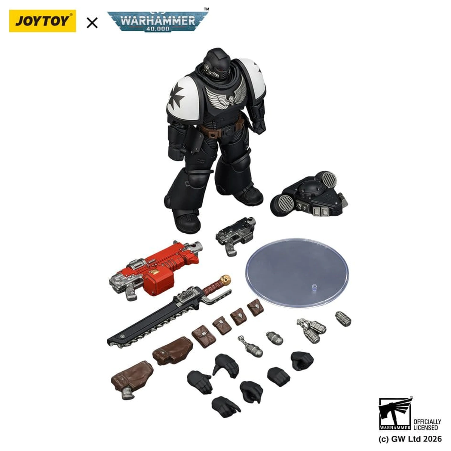 Warhammer 40,000 Akční figurka Black Templars Intercessor 12 cm fotografii produktu